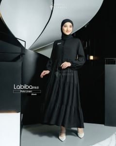 LABIBA MIDI DRESS BY GHINA