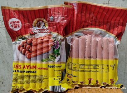 Bartoz Sosis Ayam 375gr