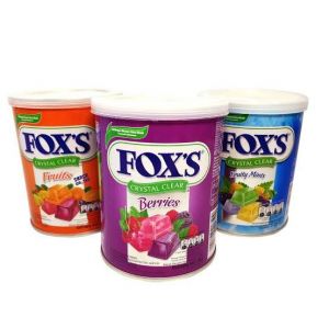 Permen fox kaleng fruity 170 gr