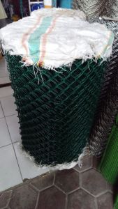 Kawat Harmonika PVC Hijau 12/40 (1 Meter) (Meter)