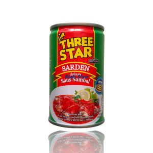 Three Star Sarden Saus Sambal 80gr