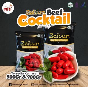 Zaitun Beef Cocktail 900gr 