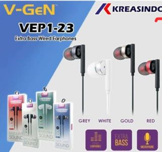 HEADSET  V-GEN VEP1-23