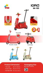 3 in1 Skuter ( Trike, Skuter, Pushbike)CSK123