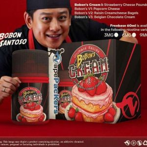 Bobon Cream Strawberry cheese pundcake 60ml