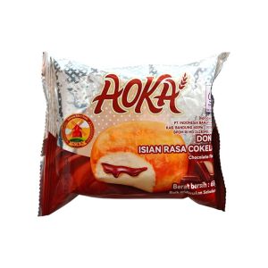 Aoka Donat Isian Rasa Cokelat 65gr