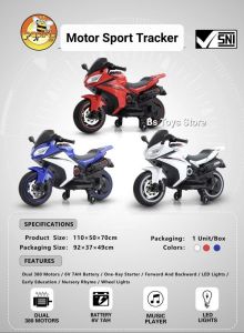 Motor Sport Tracker C PT6602Putih No Garansi