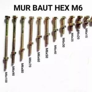 Baut Mur Kuning 