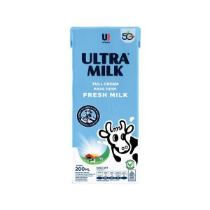 Ultra Milk Full Cream Fresh Milk 200ml