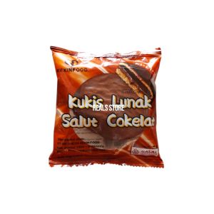 Kexinfood Kukis Lunak Salut Cokelat 40gr
