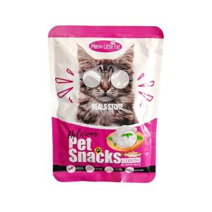 Meow Little Fat Delicious Pet Snacks Codfish 85gr