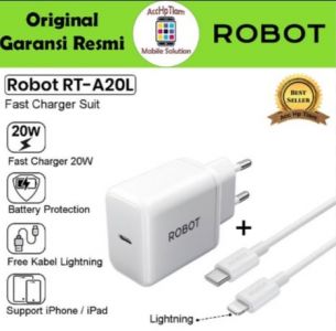 CHARGER FULL SET ROBOT C TO LIGHTNING RT-A20L
