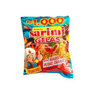 Sarimi Gelas Rasa Baso Pedas Granat 27gr