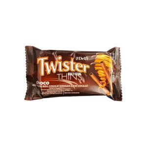 Delfi Twister Thins Choco 15gr