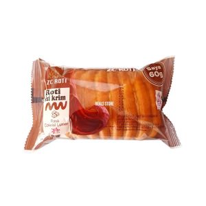 Zc Roti Roti Isi Krim Rasa Cokelat Lumer 60gr
