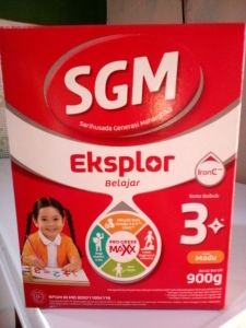 SGM Eksplor 3+ 900gr Madu / Vanilla / Cokelat