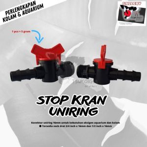 Stop Kran Uniring Drat 3/4 inch
