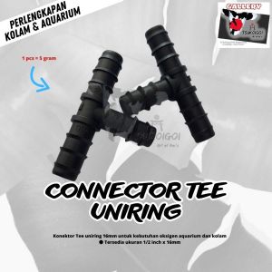 Tee Conector Uniring 16mm