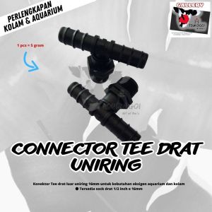 Tee Conector Uniring Drat 1/2 inch