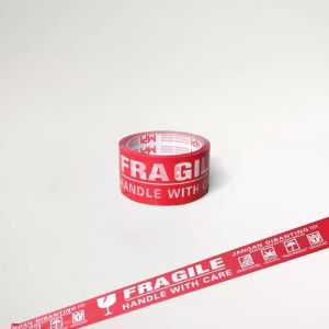 Lakban / solasi Fragile Merah