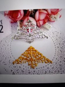 (perbiji) charm kecil 3,5cm hiasan sudut hiasan siku box hantaran 