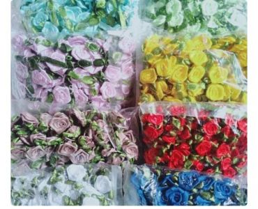 144pcs grosir bunga kucai daun 1gros