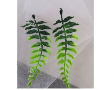 2 pcs daun pakis Boston artificial 