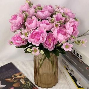 AF27 Buket bunga peony gardenia 