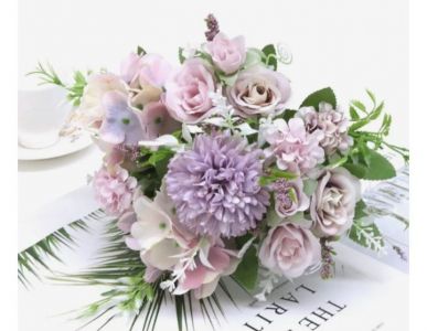 bunga mix hydrangea rose DANDELION