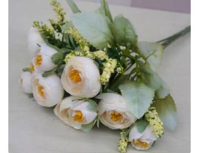 buket jasmine foam tea rose