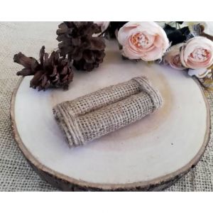 Burlap cincin lilit
