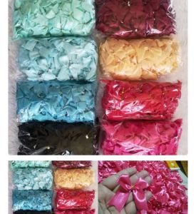 Grosir aplikasi pita satin per 100pcs