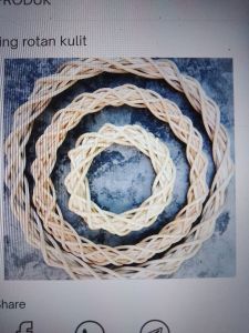 ring rotan natural 