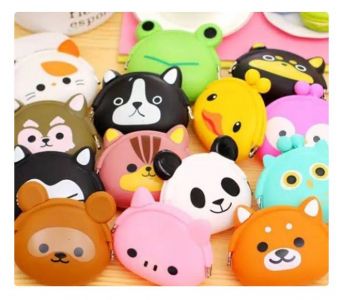Dompet koin silicon karakter unik&lucu