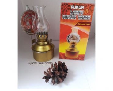 Lampu teplok minyak pot kaleng jadul 