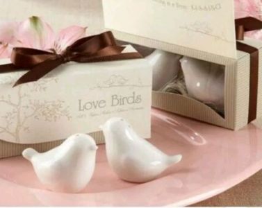 Tempat merica dan garam Love bird salt