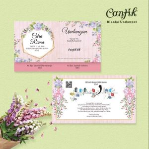 Undangan pernikahan Cantik 68