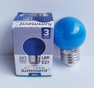 Lumment- Lampu Dekorasi Biru (3 Watt)