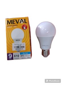 Meval- Motion Sensor Putih (9 Watt)