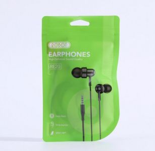 HEADSET ROBOT RE20 HITAM