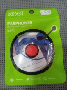HEADSET ROBOT RE40 BIRU TUA