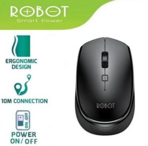 MOUSE ROBOT WIRELESS M205 HITAM
