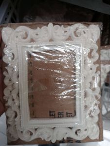 Resin square (kotak ukir kecil) 13x10,5 cm hiasan mahar 