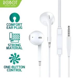 HEADSET ROBOT RE10 PUTIH