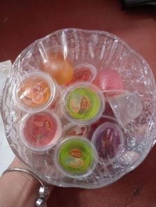 Paket hemat permen yupi+Mangkuk kaca cantik 