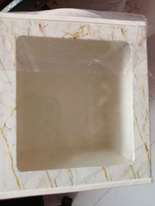 Stiker TOPLES KALENG MOTIF MARBLE SiZE L