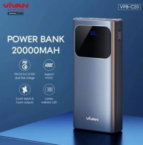 POWER BANK VIVAN 20000 MAH VPB-C20
