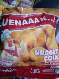 Belfood Uenaaak.. Naget Ayam nugget coin