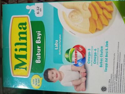 Milna Bubur Bayi rasa Labu