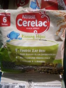 Nestle Cerelac Kacang Hijau Sachet